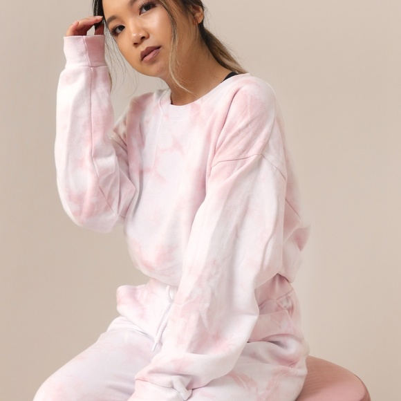 Pink Tie Dye Sweatshirt - Picture 5 of 5